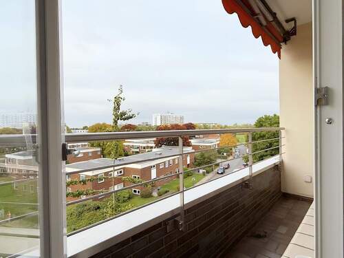 Balkon Wohnzimmer - Etagenwohnung mit 53,00 m&sup2; in Düsseldorf zum Kaufen