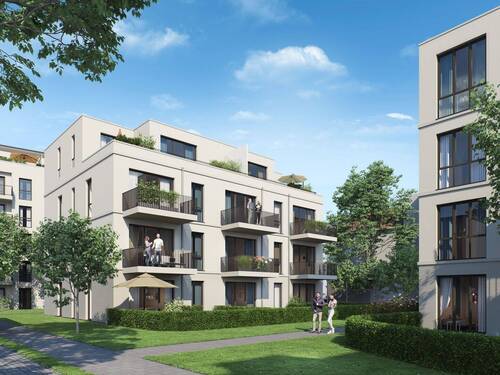 VERO_3 - Stilvolle Oase für Stadtliebhaber - Kompakte 3 Zimmer Neubau Wohnung mit Loggia