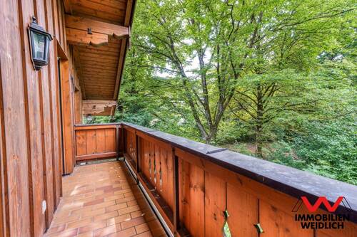 Westbalkon der Kinderzimmer - 