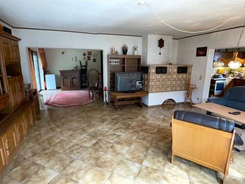 EG Wohnen von der Terrasse - 