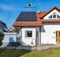 Schickes, barrierearmes EFH mit ELW, XL- Garage,Garten, Terrasse, Balkon & modernster Energietechnik - Gruibingen