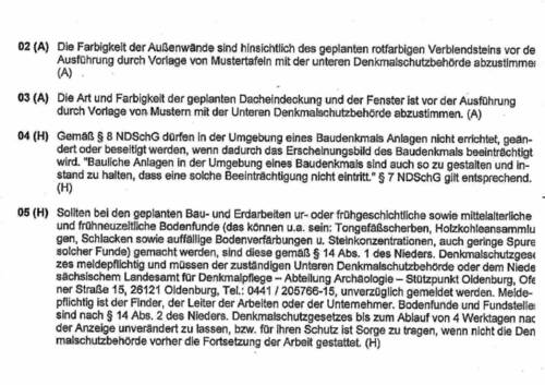 Auszug BG2 - Grundstück in Jade zum Kaufen
