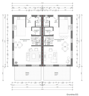 DHH EG - 5 Zimmer Doppelhaushälfte in Florstadt - Stammheim