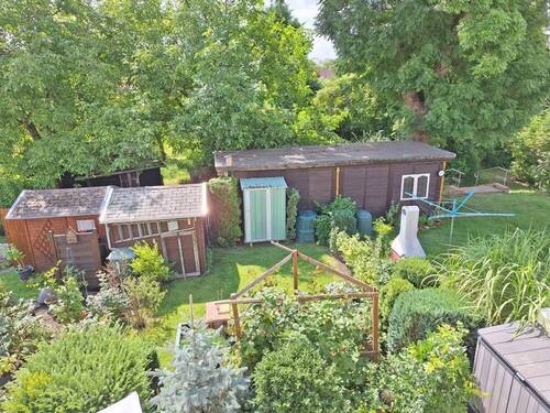 Ausblick in den Garten - 