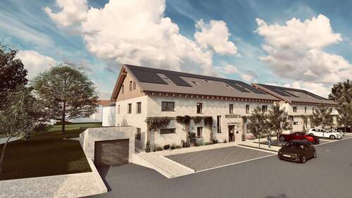 Hausansicht - 3 Zimmer Terrassenwohnung zum Kaufen in Mühldorf a.Inn