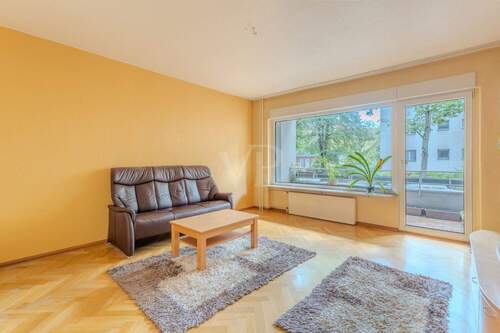 Wohnzimmer mit Panoramafenster - 