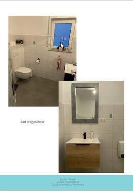 Gäste Badezimmer EG m. Dusche - 