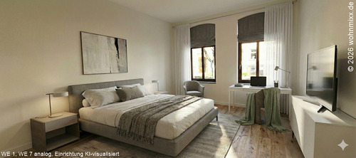 Schlafen (Einrichtung KI-visualisiert) - 