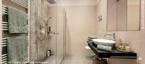 Bad (Deko KI-visualisiert) - 