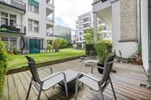 Terrasse - Preisreduziert: Stilvolle 2-Zimmer-Wohnung in zentraler Citylage mit eigener Terrasse