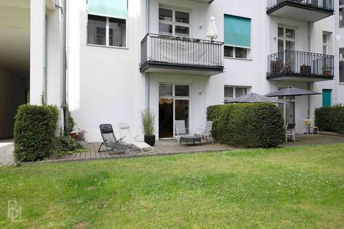 Garten - 2 Zimmer Etagenwohnung zum Kaufen in Berlin