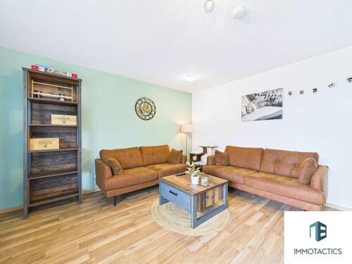 Wohnzimmer 1. Wohnebene - 4 Zimmer Etagenwohnung in Bad Kreuznach
