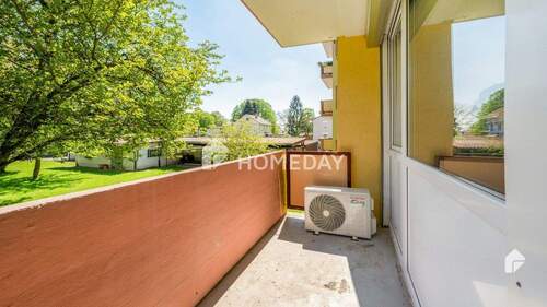 Balkon 1 - Etagenwohnung mit 64,80 m&sup2; in Kehl zum Kaufen