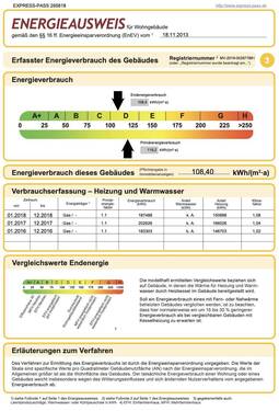 Energieausweis - 