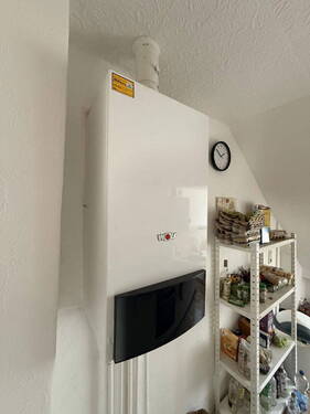 Gasheizug Wohnung oben - 