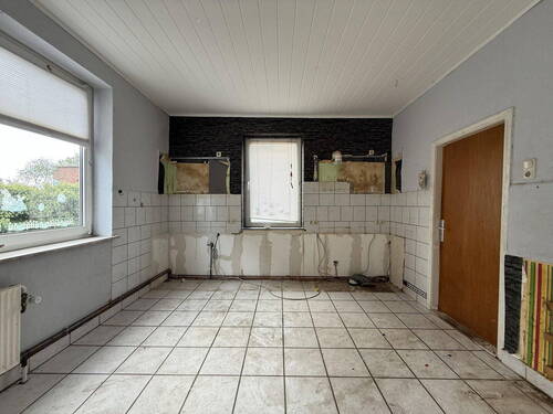 Wohnung unten, Küche - 