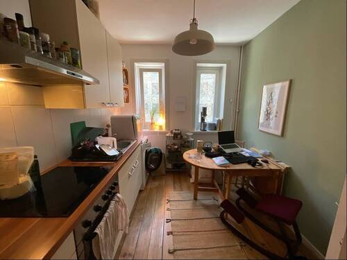 Küche - Etagenwohnung mit 48,50 m&sup2; in Hamburg zum Kaufen
