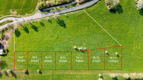 Grundstücke Nusbaum aufgeteilt in qm(1) - Grundstück in Nusbaum