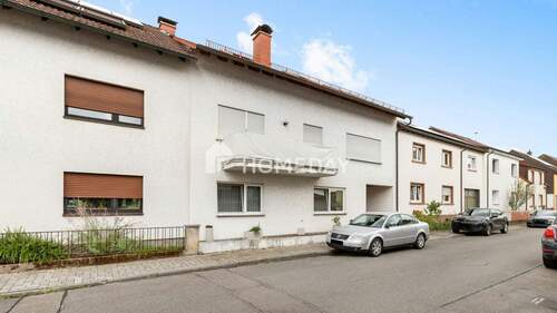 Außenansicht 1 - 1 Zimmer Mehrfamilienhaus, Wohnhaus zum Kaufen in Neulußheim