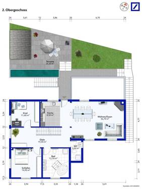 2. Obergeschoss - 