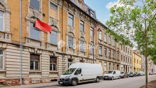 Außenansicht 3 - 1 Zimmer Mehrfamilienhaus, Wohnhaus in Köthen