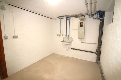 Der Hauswirtschaftsraum im Keller - 