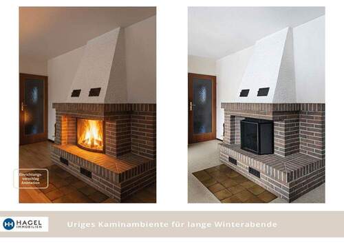 Uriges Kaminambiente für lange Winterabende - 