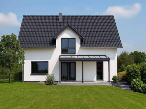 Ansicht Süden - 8 Zimmer Einfamilienhaus zum Kaufen in Finning / Entraching