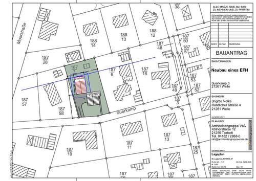 Lageplan Variante 1 - 