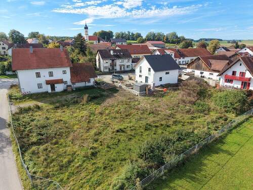 Baugrundstück - Einfamilienhaus mit 154,00 m&sup2; in Finning / Entraching zum Kaufen