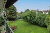 Blick in den Garten von Balkon OG - 