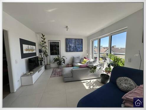 Wohnbereich - 4 Zimmer Etagenwohnung zur Miete in Hattersheim