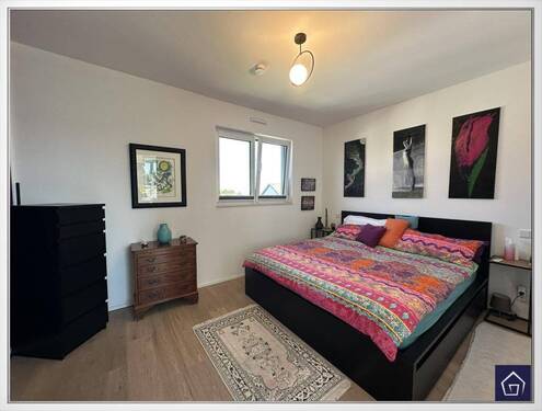 Schlafzimmer - Etagenwohnung mit 110,60 m&sup2; in Hattersheim zur Miete