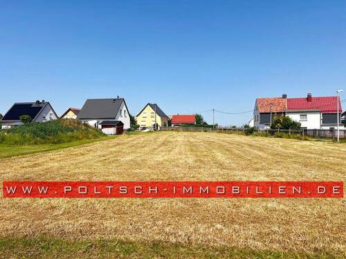 Grundstücksansicht 1 - Sonniges Baugrundstück in ruhiger Ortslage am Stadtrand von Gera, ca. 10 Autominuten in das Zentrum