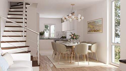 Offener Koch -und Essbereich - 5 Zimmer Reihenendhaus in München