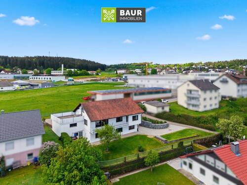 Luftbild - 6 Zimmer Einfamilienhaus zum Kaufen in Gammertingen