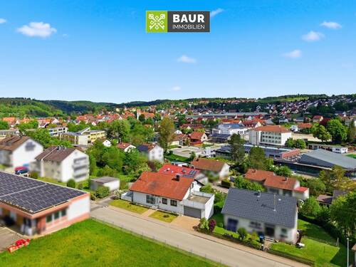 LUftbild - 6 Zimmer Einfamilienhaus in Gammertingen
