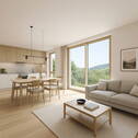 Bild 1 - Neubau: Moderne 3-Zimmer-Wohnung mit Loggia in Gutach