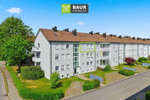 Luftbild - Smarte 2-Zimmer-Wohnung mit stabilem Mietverhältnis in Ravensburg-Galgenhalde