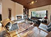 Wohnbereich mit Kamin - 5 Zimmer Einfamilienhaus in Reichelsheim (Wetterau)
