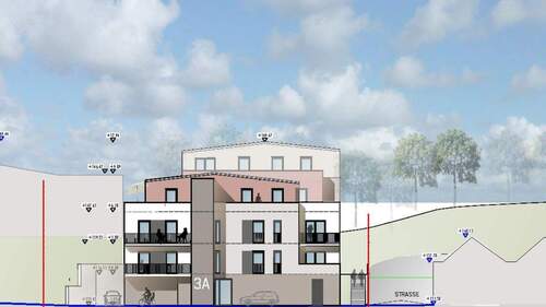 Ansicht Norden - 2 Zimmer Etagenwohnung in Treis-Karden