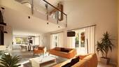 Ansicht Wohnzimmer - 5 Zimmer Einfamilienhaus in Deuselbach