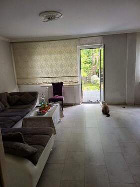 Wohnzimmer - 5 Zimmer Reihenmittelhaus in Hamburg