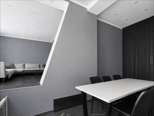 Esszimmer mit Blick ins Wohnzimmer - 