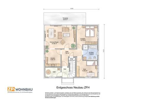 Erdgeschosswohnung - 