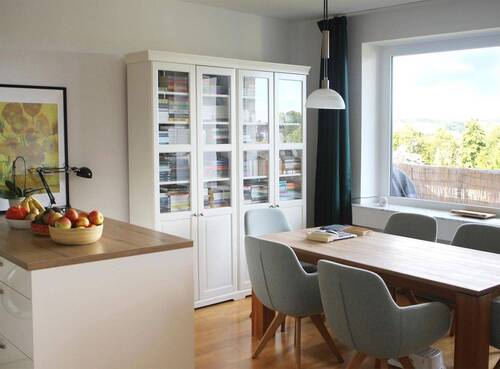 Essbereich mit Ausblick - 4-Zimmer provisionsfrei in Düsseltal