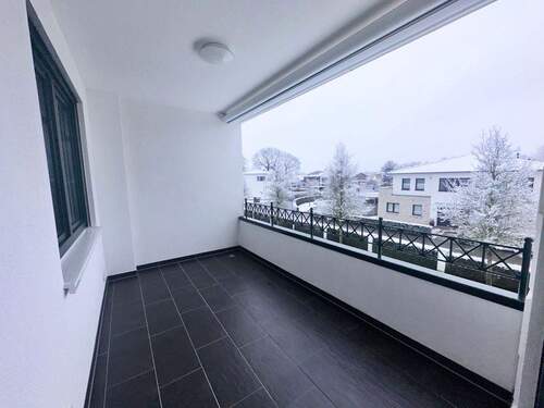 Südwest Loggia mir Markise - 