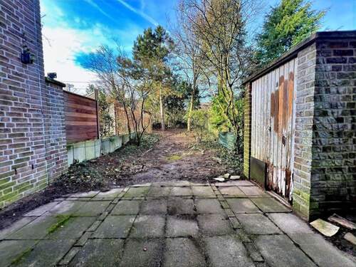 Gartenansicht - Reihenmittelhaus mit 100,00 m&sup2; in Düsseldorf zum Kaufen