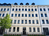Hausfassade - Charmante 2-Zimmer-Altbauwohnung mit Balkon in Gohlis-Süd