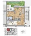 Grundriss - 1 Zimmer Terrassenwohnung zur Miete in Dresden